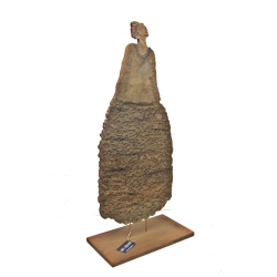 Kobieta w sukni Rzeźba Płaskorzeźba 3D stojąca 83cm
